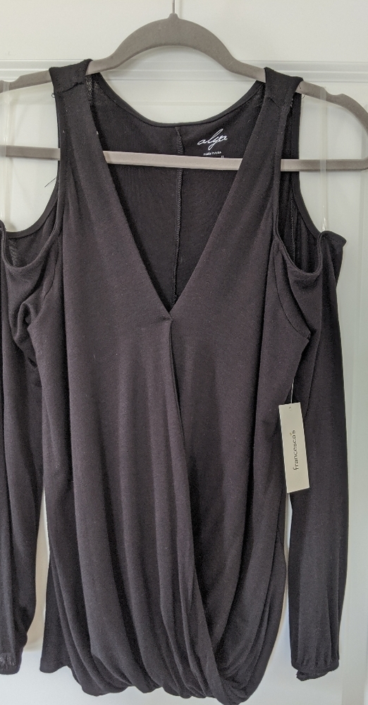 Cold shoulder long sleeve